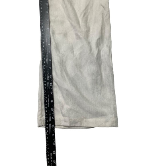 NWT Kittenish Corduroy Pant Cords Sz Large Ivory Cream - Picture 5 of 6